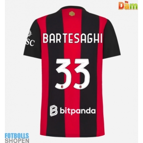 Billiga AC Milan Davide Bartesaghi #33 Hemmatröja Dam 2026-27 Kortärmad